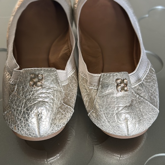 COACH Women's Dalia Gold Ballet Flat Size 9 1/2 - Picture 10 of 17